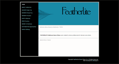Desktop Screenshot of featherliteshoes.com